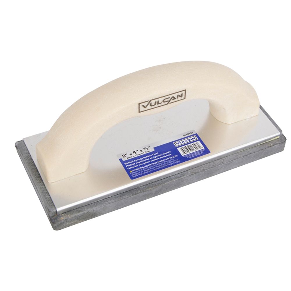 Vulcan 8 in. x 4 in. Molded Sponge Rubber Masonry Float