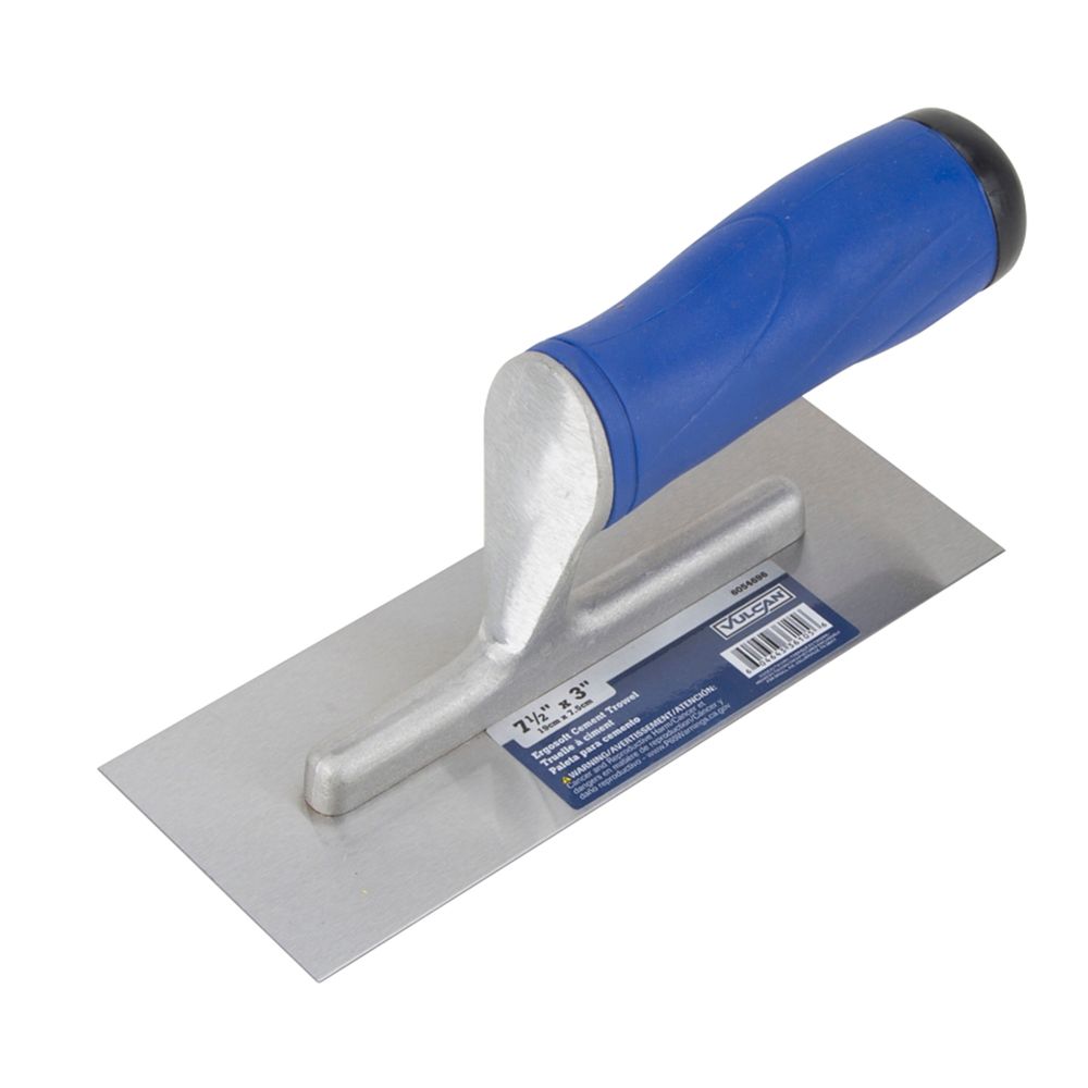 Vulcan 7-1/2 in. x 3 in. Ergonomic Cement Trowel