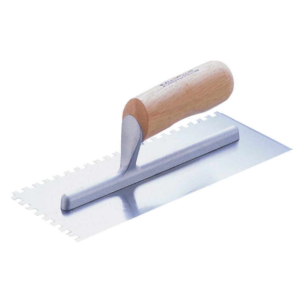 Vulcan 11 in. x 4-1/2 in. x 1/4 in. Square Notch Trowel