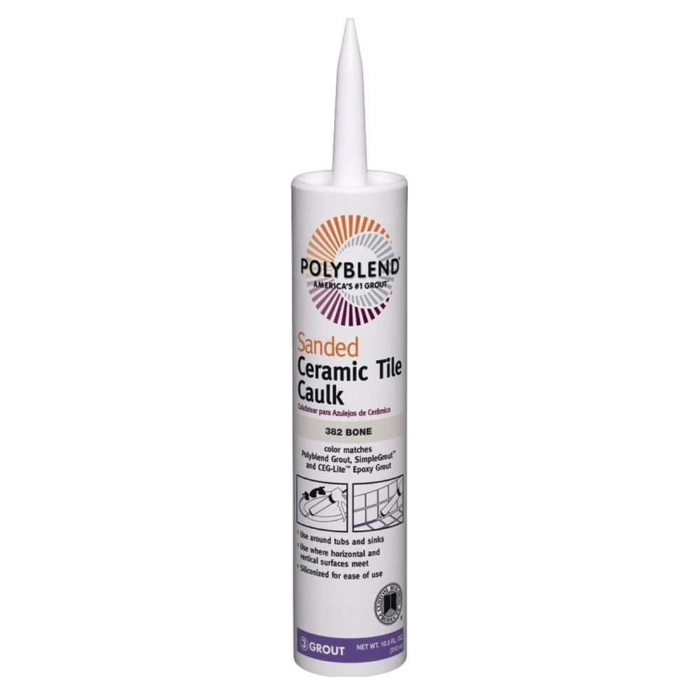 Custom Building Products 10.5 oz. Bone Sanded Tile Caulk