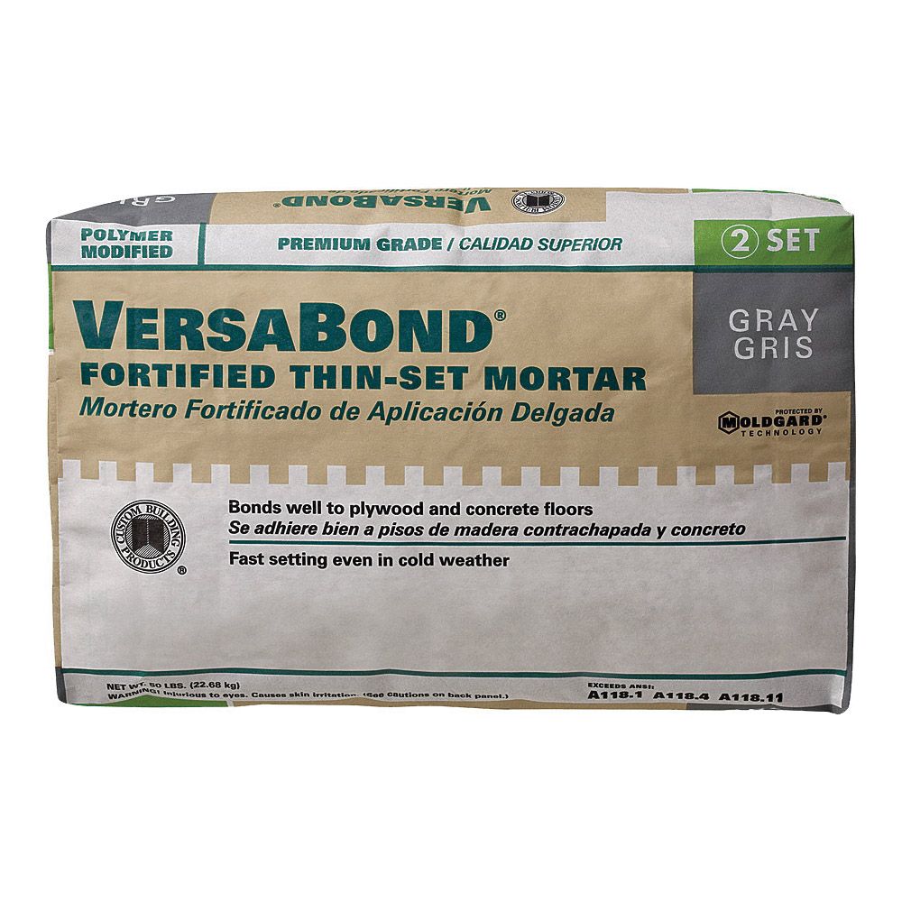 Custom Building Products 50 lb. Gray Professional Thin-Set Mortar