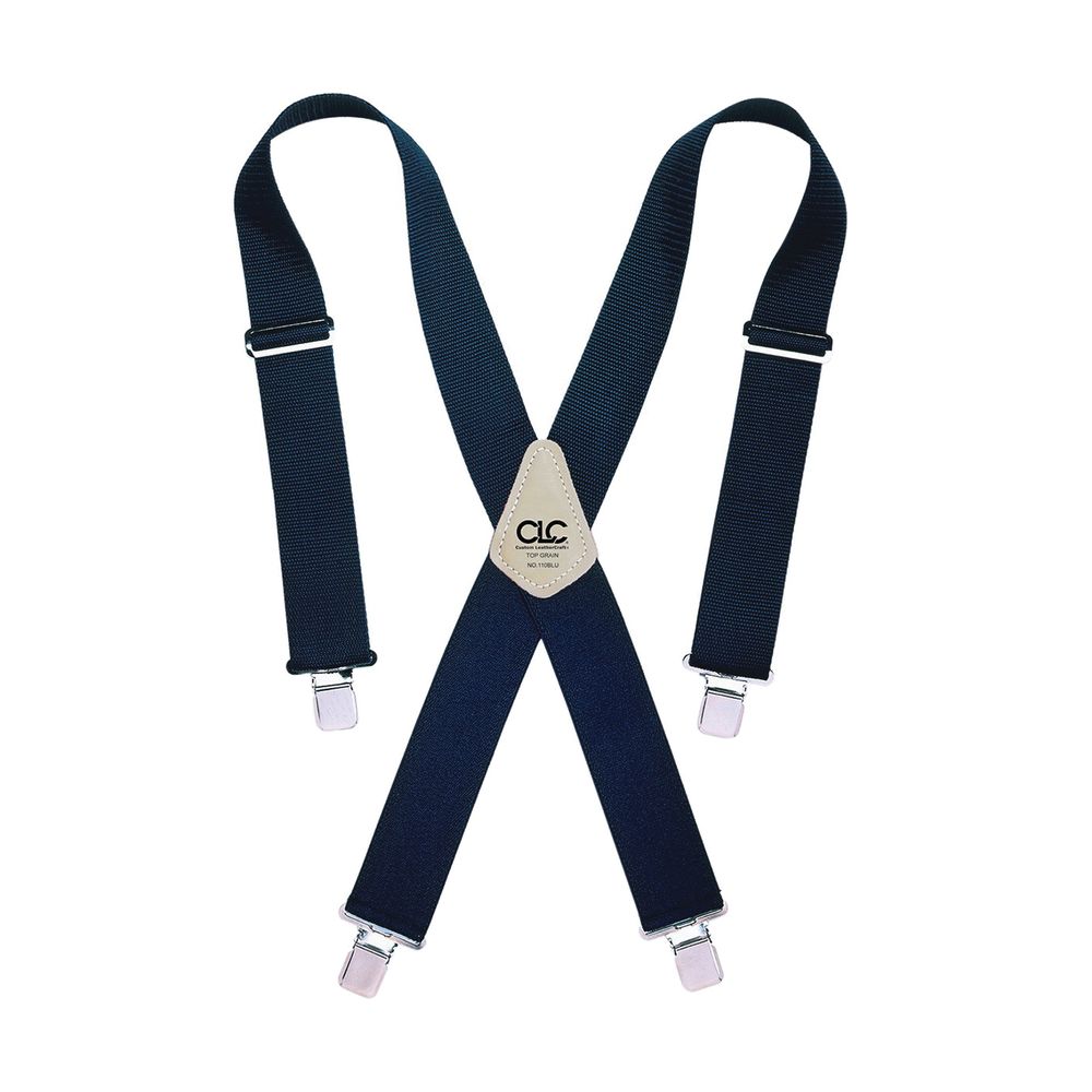 Hultafors 2 in. Heavy-Duty Blue Web Work Suspender