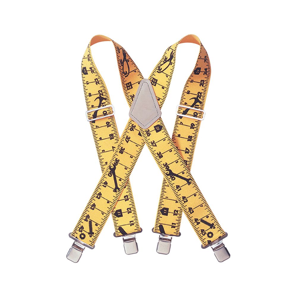 Hultafors 2 in. Heavy Duty Yellow Ruler Work Suspender
