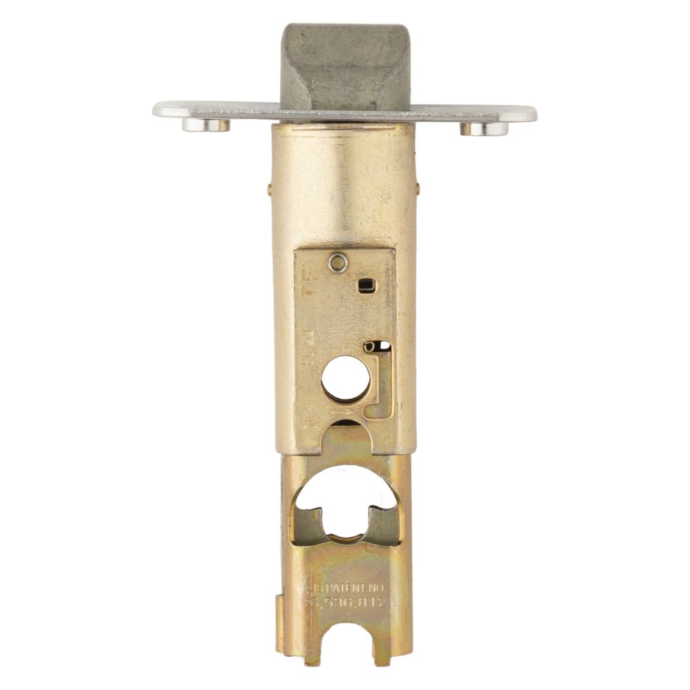 Kwikset Bright Brass Entry Knob Deadlatch