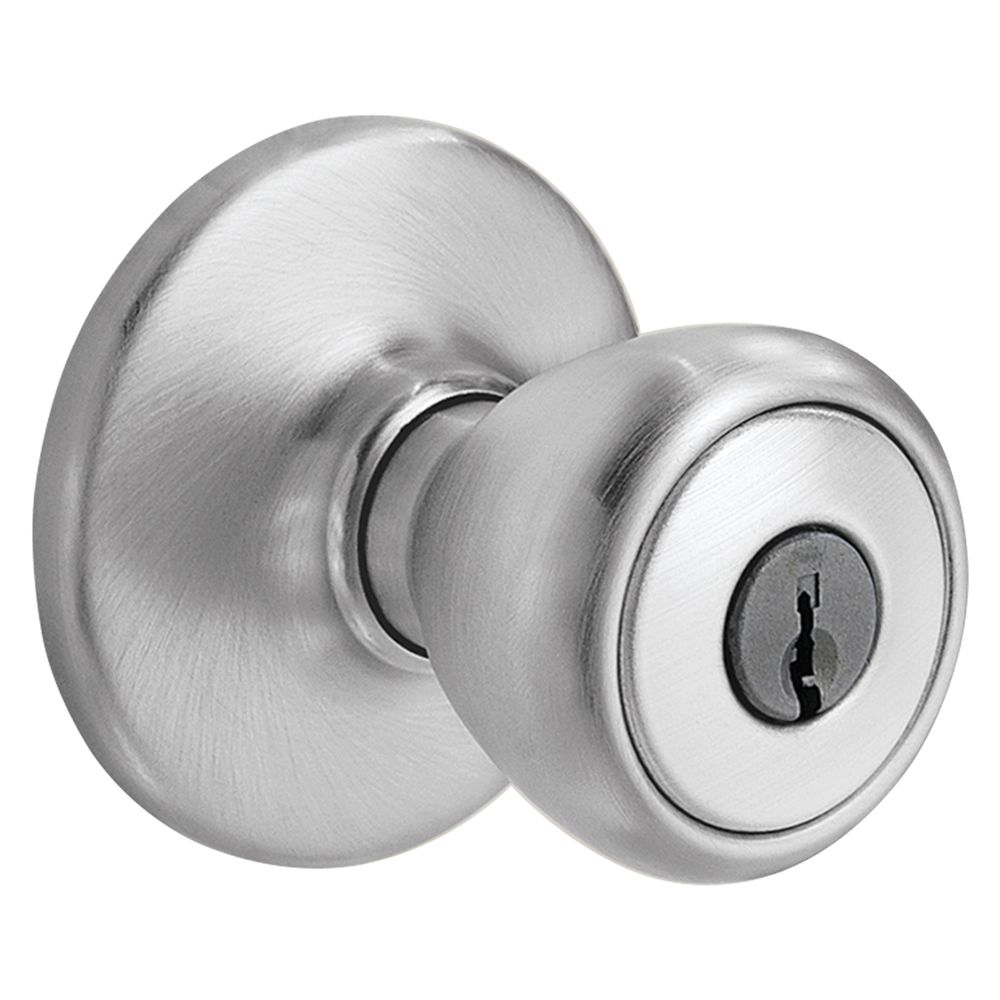 Kwikset Tylo Satin Chrome Entry Knob