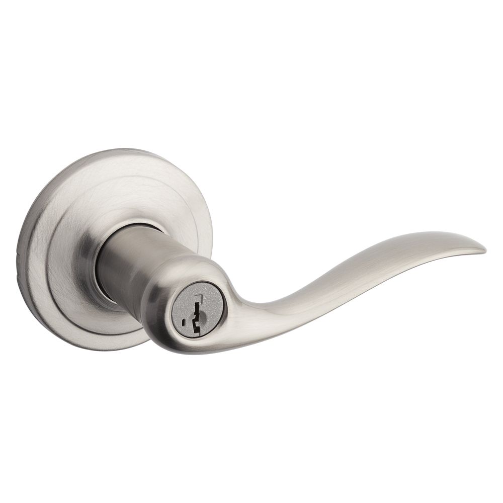 Kwikset Tustin Satin Nickel Entry Lever