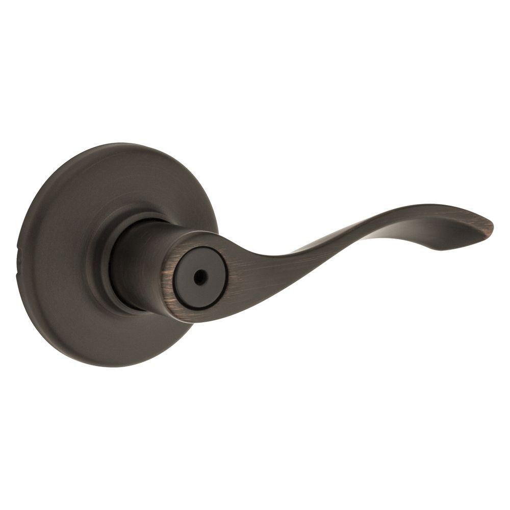 Kwikset Balboa Venetian Bronze Privacy Door Lever