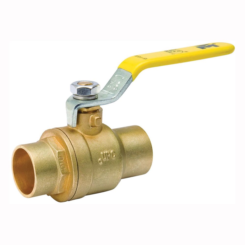 Prosource 1/2 in. Heavy Duty Solder Ball Valve