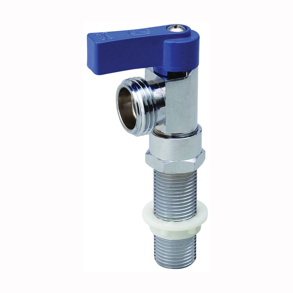 Prosource 3/4 in. Quarter-Turn Blue Washing Machine Valve