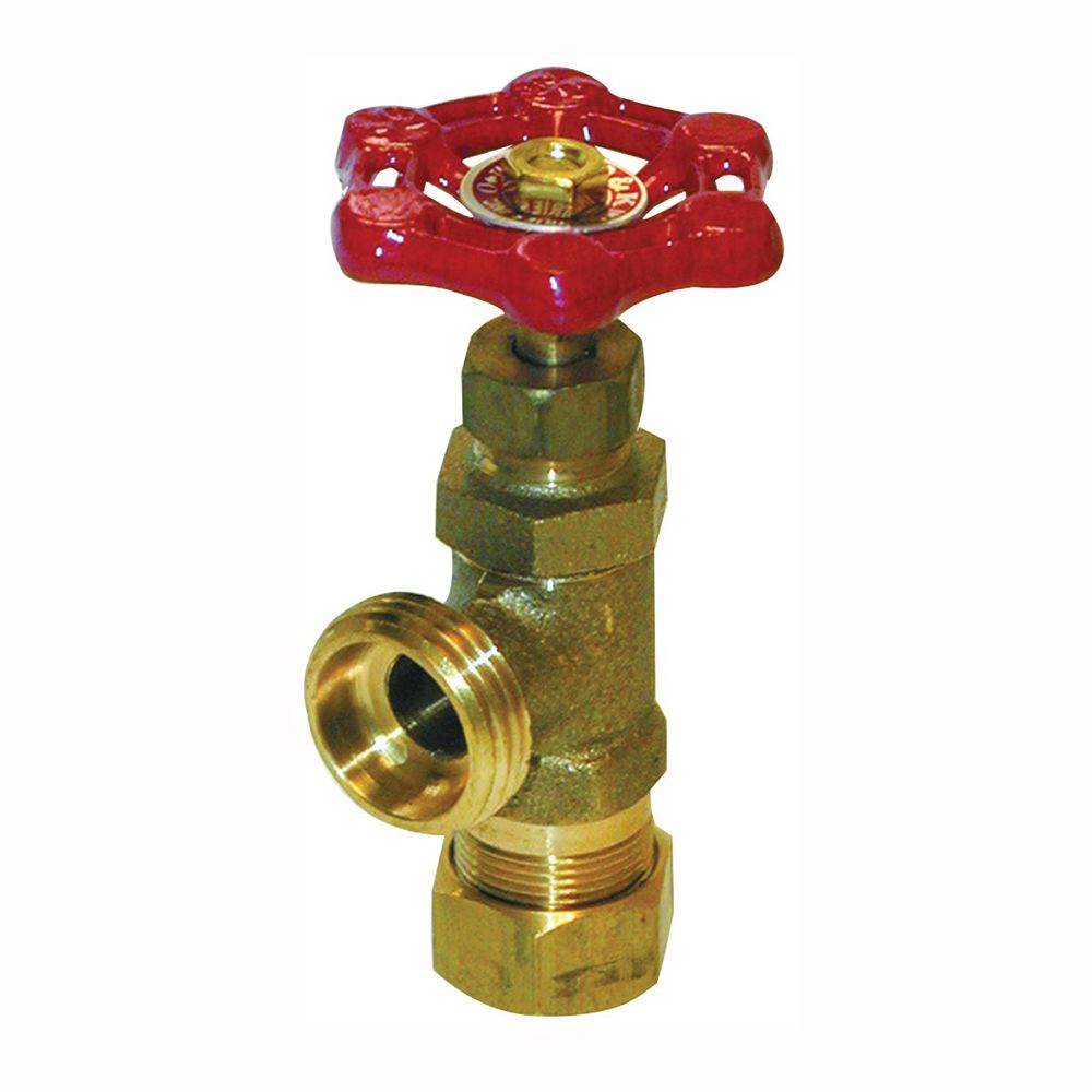 Prosource 1/2 in. Compression Boiler Drain Valve
