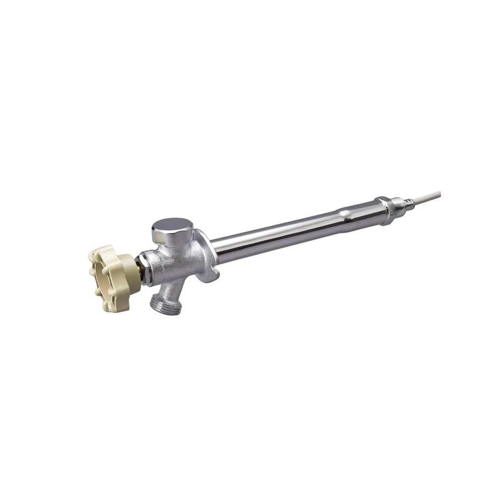 Prosource 1/2 in. x 10 in. Anti-Siphon Frost-Free Quarter-Turn Sillcock Valve