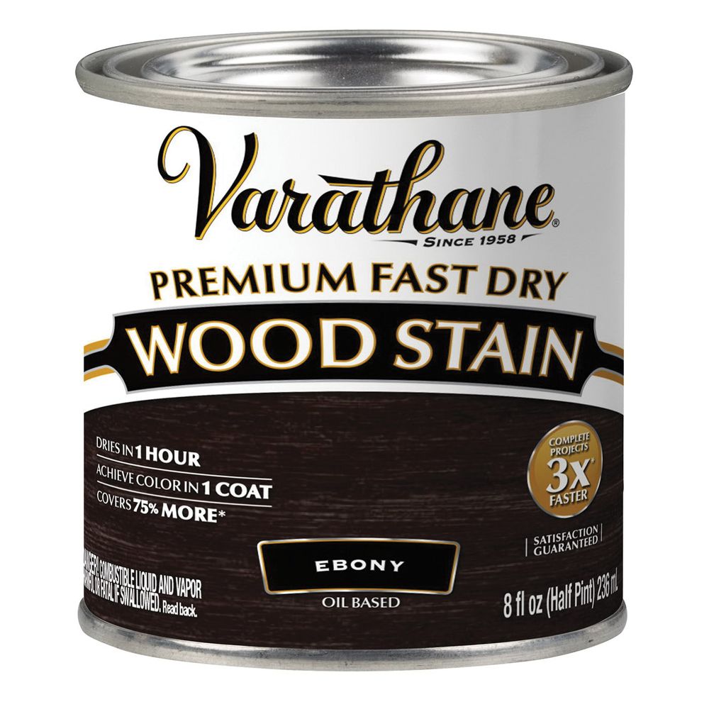 Varathane 1/2 pt. Ebony Interior Wood Stain