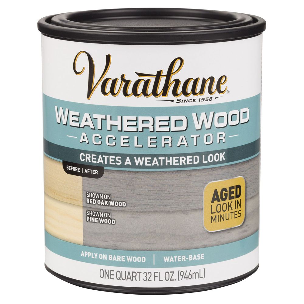 Varathane 1 Quart Weathered Wood Accelerator