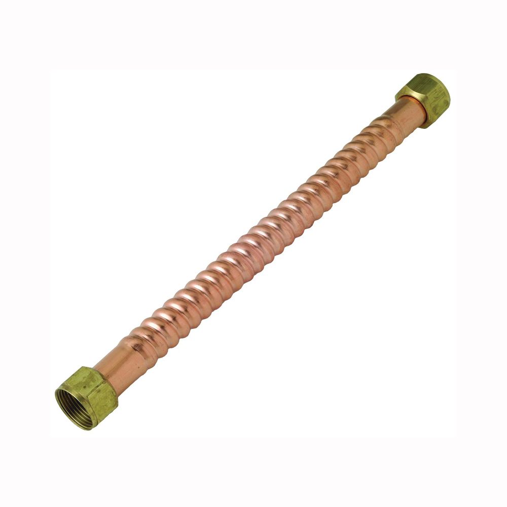 BrassCraft 3/4 in. Female Iron Pipe x 3/4 in. Female Iron Pipe x 24 in. Water Heater Connector