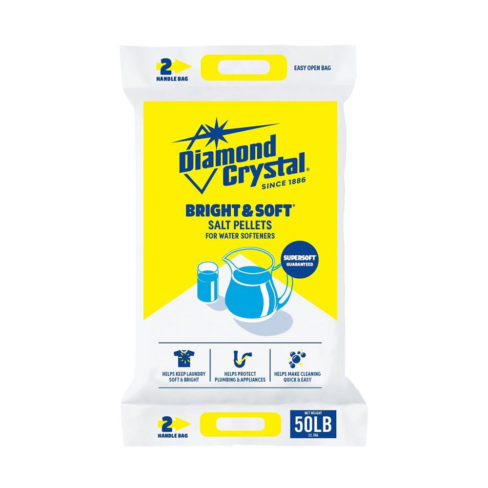 Cargill Salt 50 lb. Bright & Soft Water Softener Salt Pellets