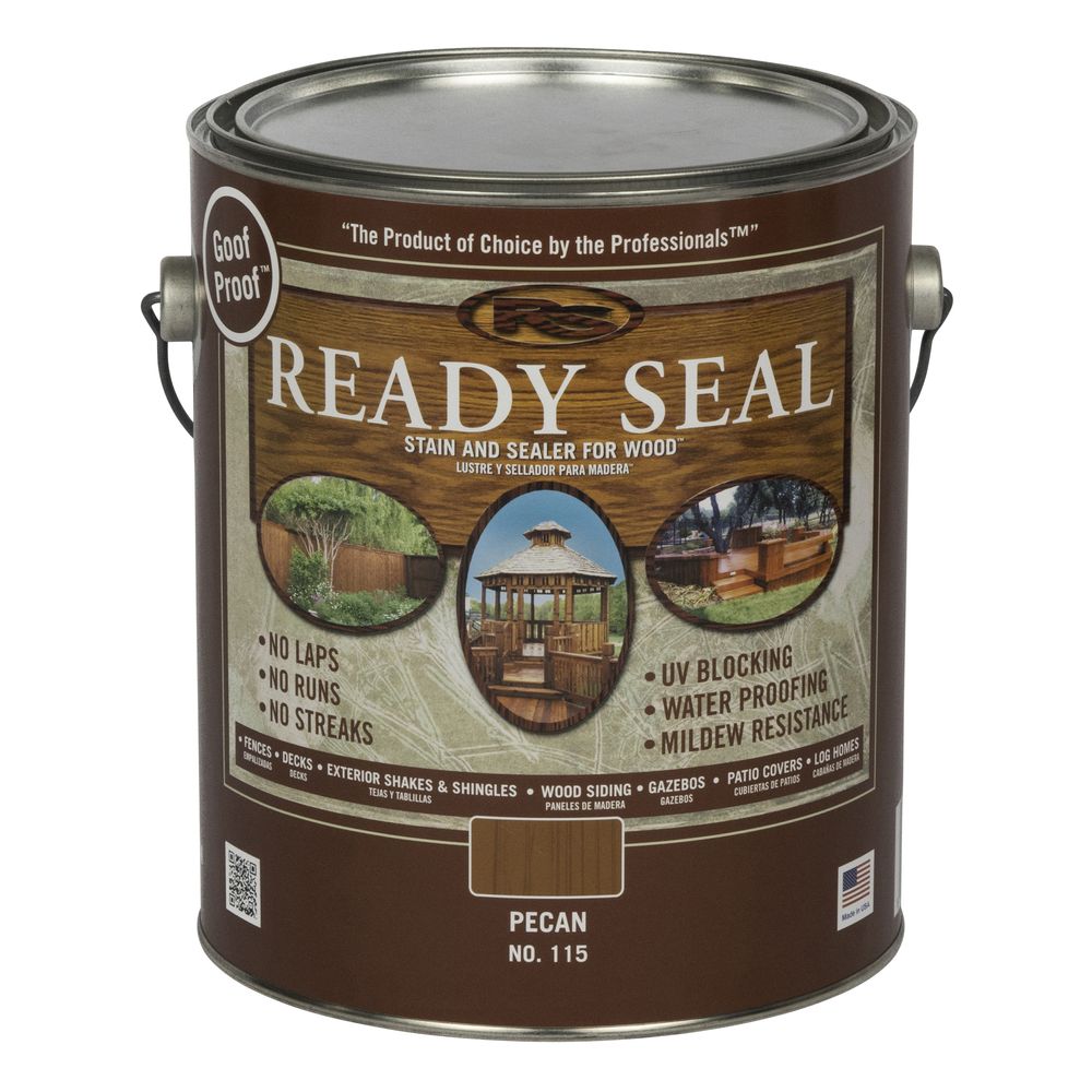 Ready Seal 1 gal. Pecan Exterior Wood Stain and Sealer