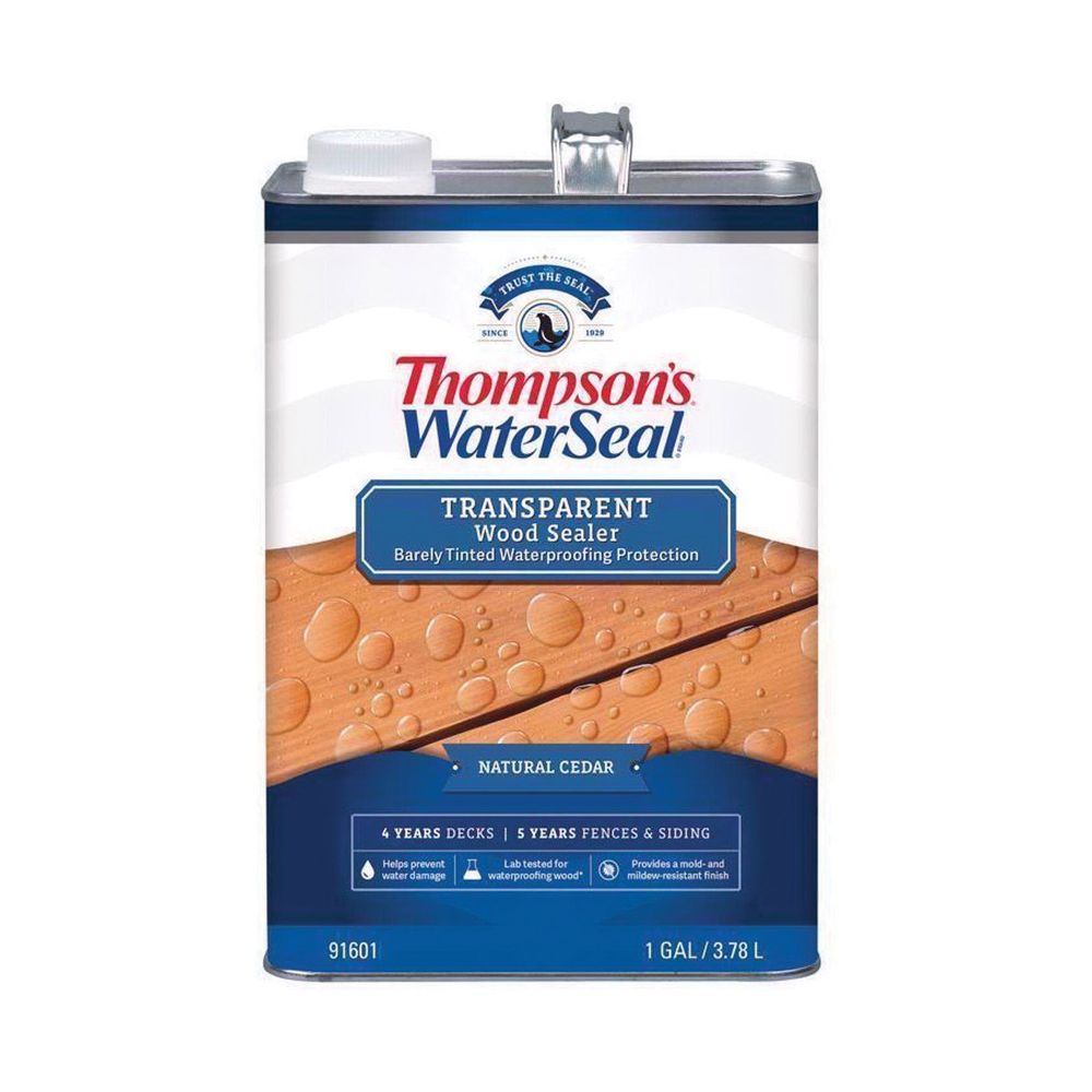 Thompsons Waterseal 1 gal. Natural Cedar Transparent Wood Sealer