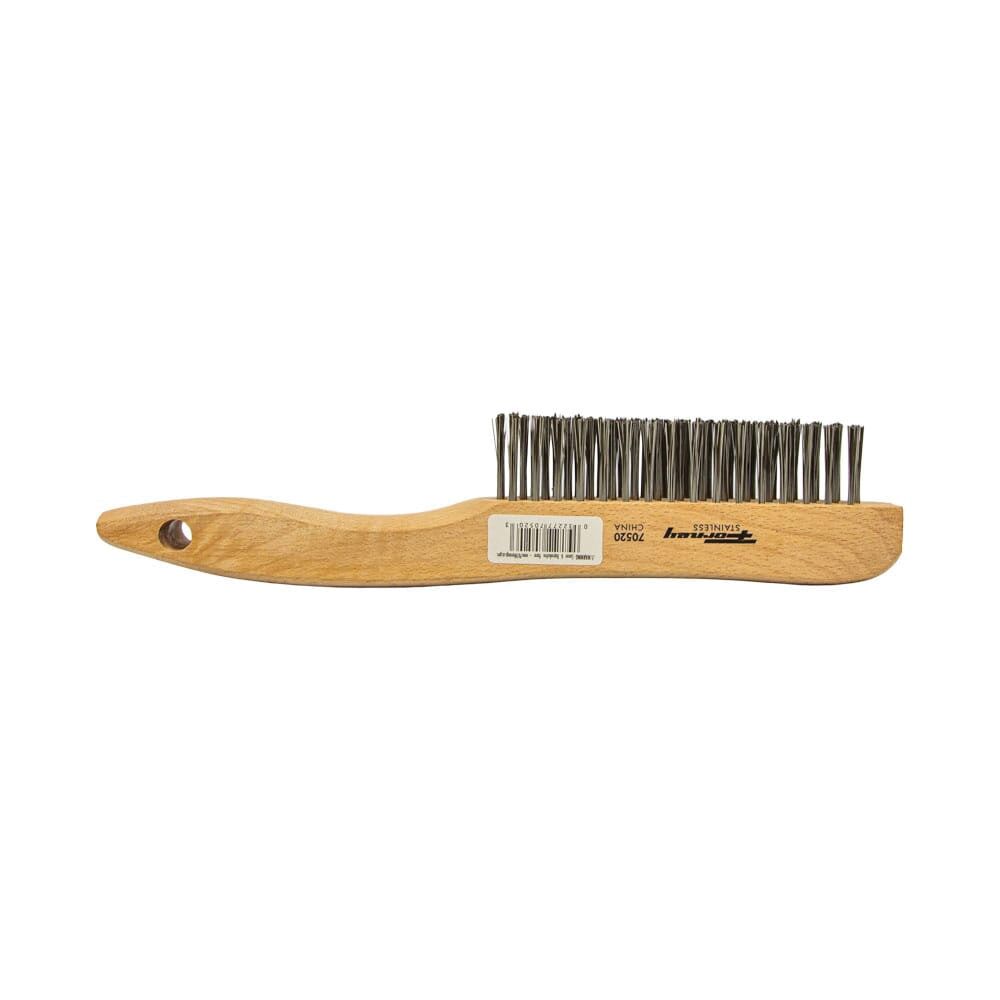 Forney 10-1/4 in. Stainless Steel Wire Scratch Brush