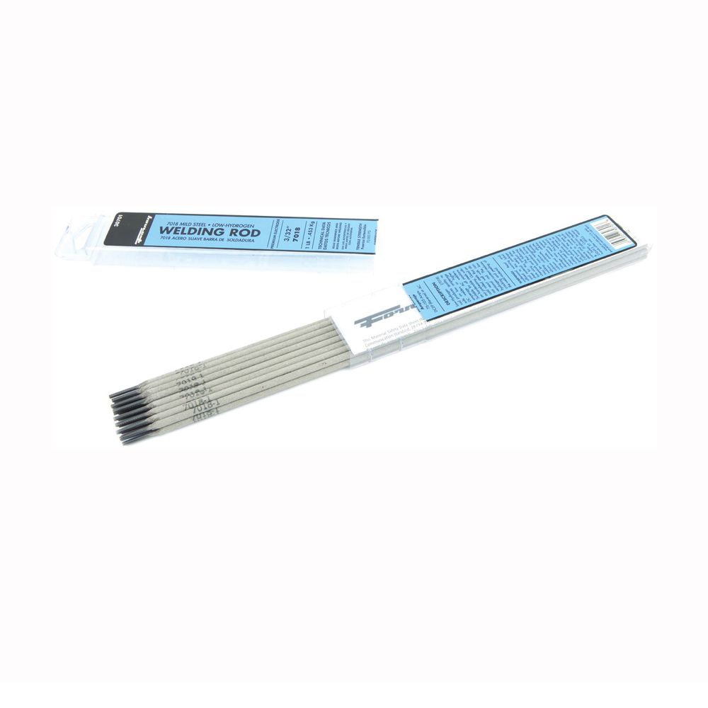 Forney 3/32 in. E7018 Mild Steel Welding Rod, 1 lb.