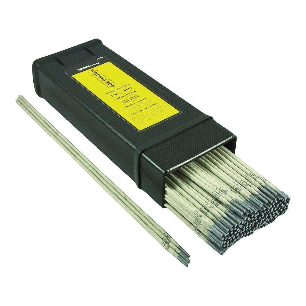Forney 1/8 in. E6011 Mild Steel Welding Rod, 10 lb.