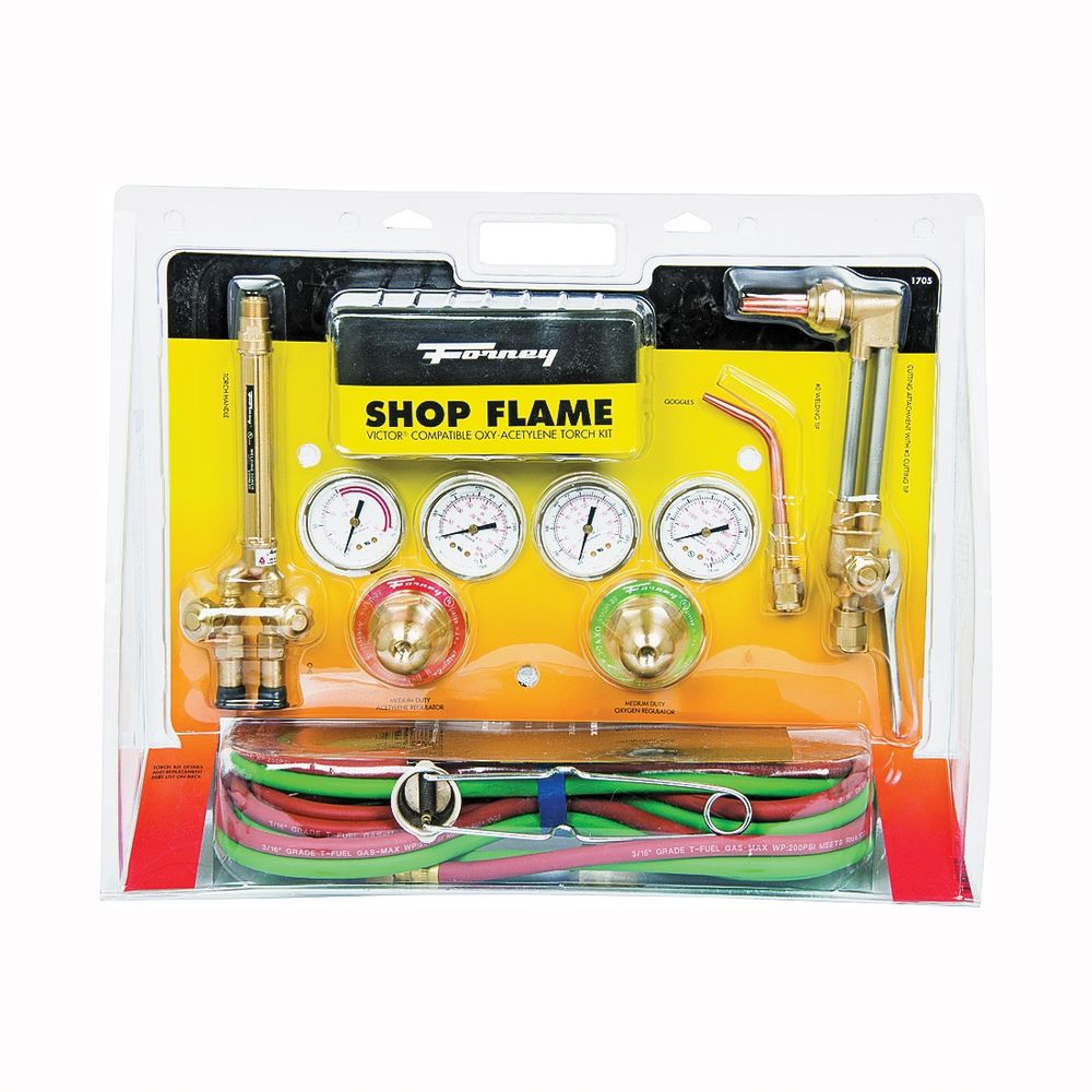 Forney 10-Piece Medium Duty Oxygen-Acetylene Welding Kit
