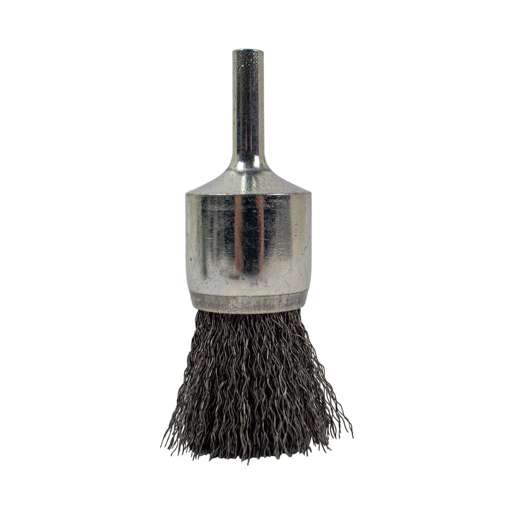 Forney 1 in. Crimped Wire End Brush