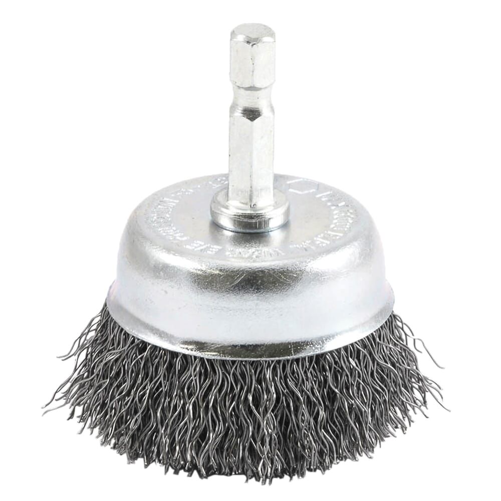 Forney 2 in. Crimped Wire Cup Brush