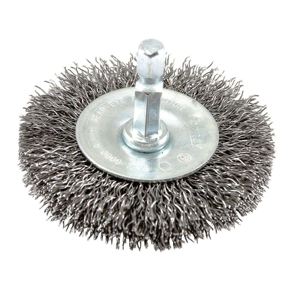 Forney 2-1/2 in. Crimped Wire Wheel Brush