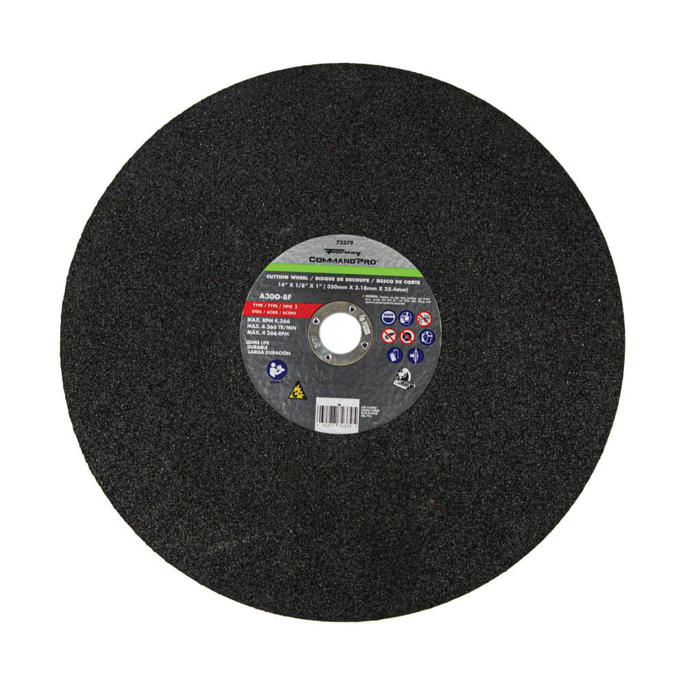 Forney 14 in. x 1/8 in. x 1 in. Metal Cut-Off Wheel