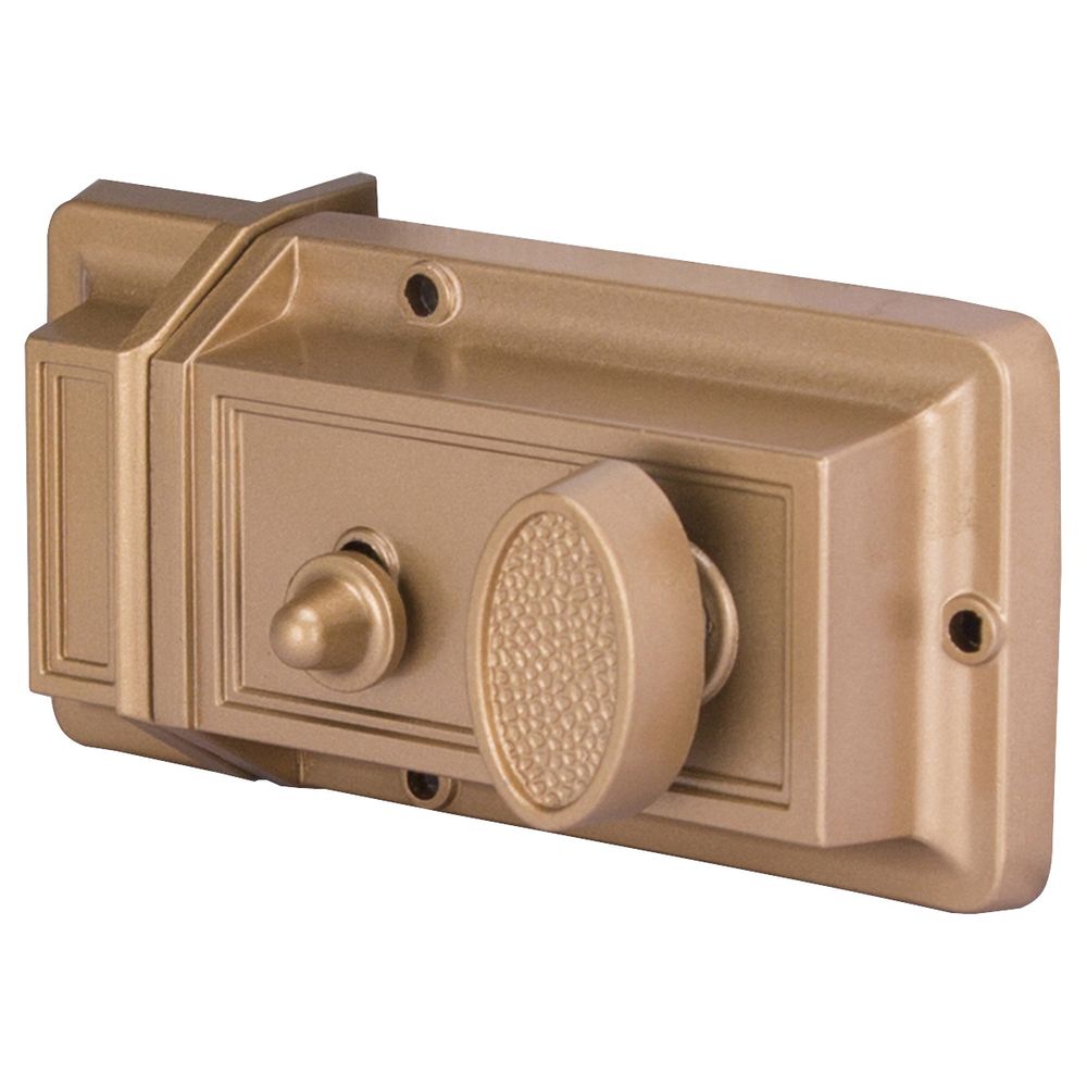 ProSource Rim Night Latch with Hold Open