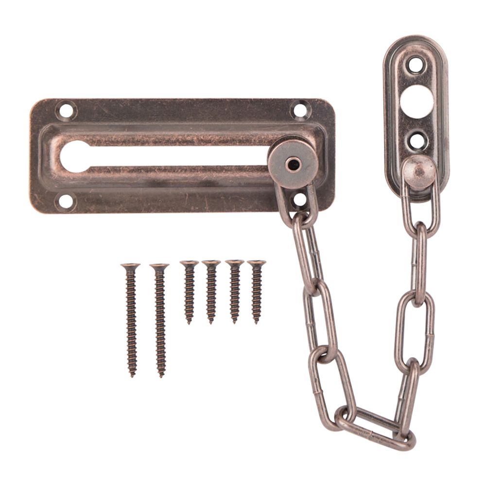 ProSource Venetian Bronze Chain Door Guard