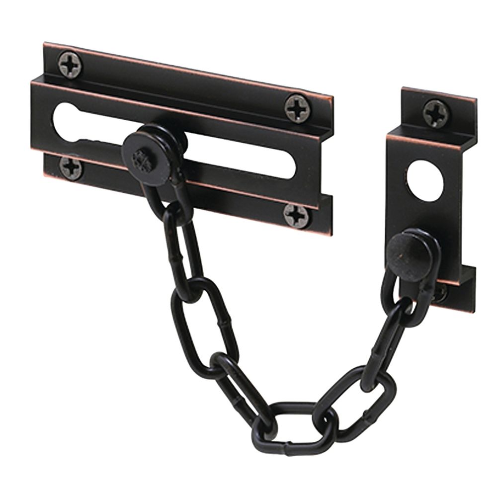 Prime Line Products Chain Door Guard Bronze Finish