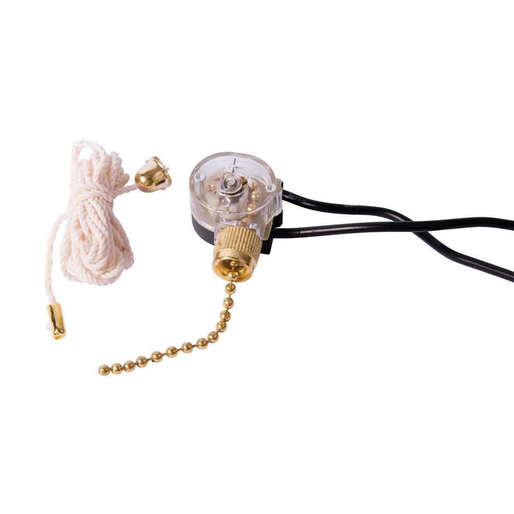 Gardner Bender Brass Pull Chain Switch