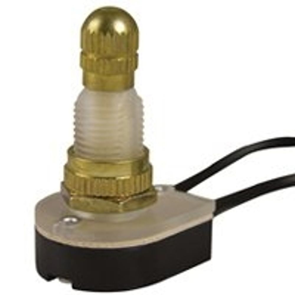 Gardner Bender SPST Brass Rotary Switch