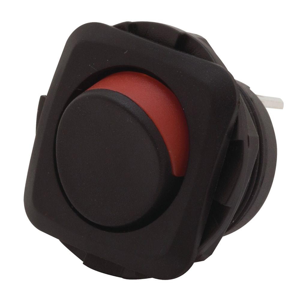Gardner Bender Lighted Round SPST Rocker Switch