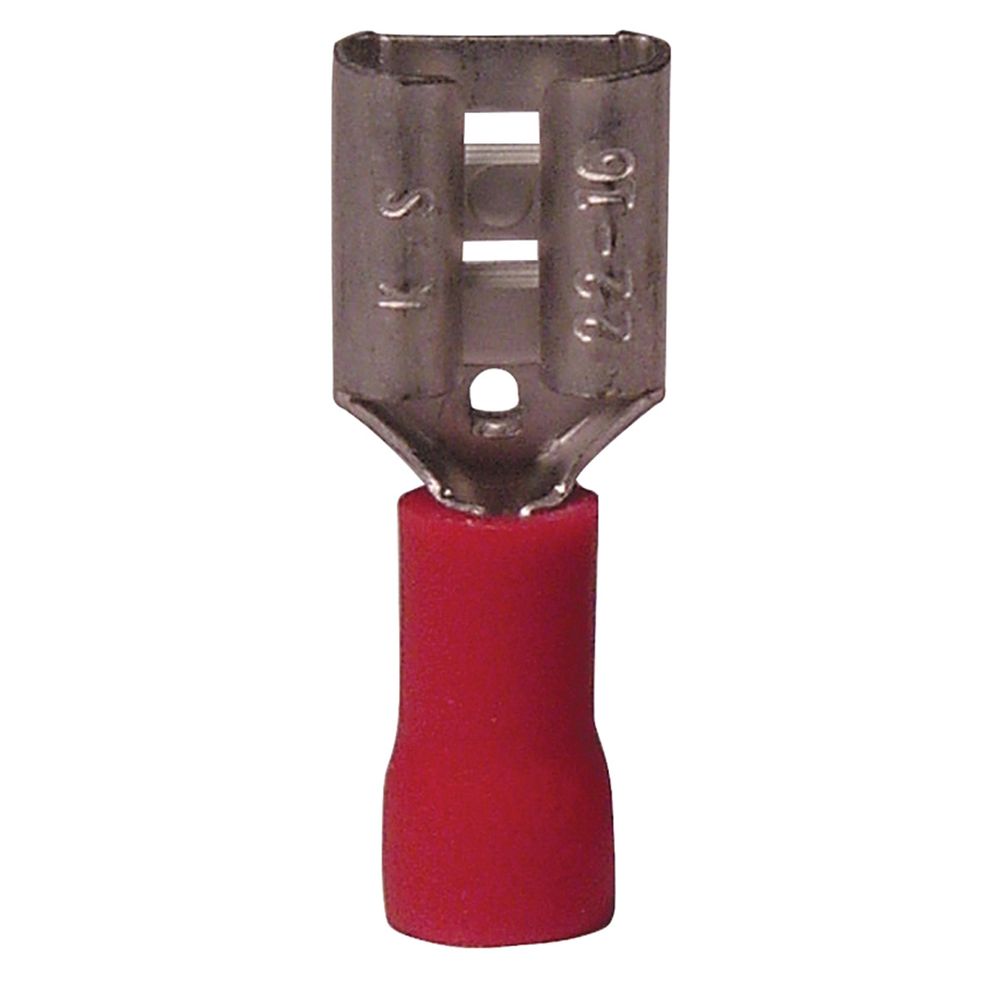 Gardner Bender 22-16 AWG 1/4 in. Female Disconnect Terminal, 21-Pack