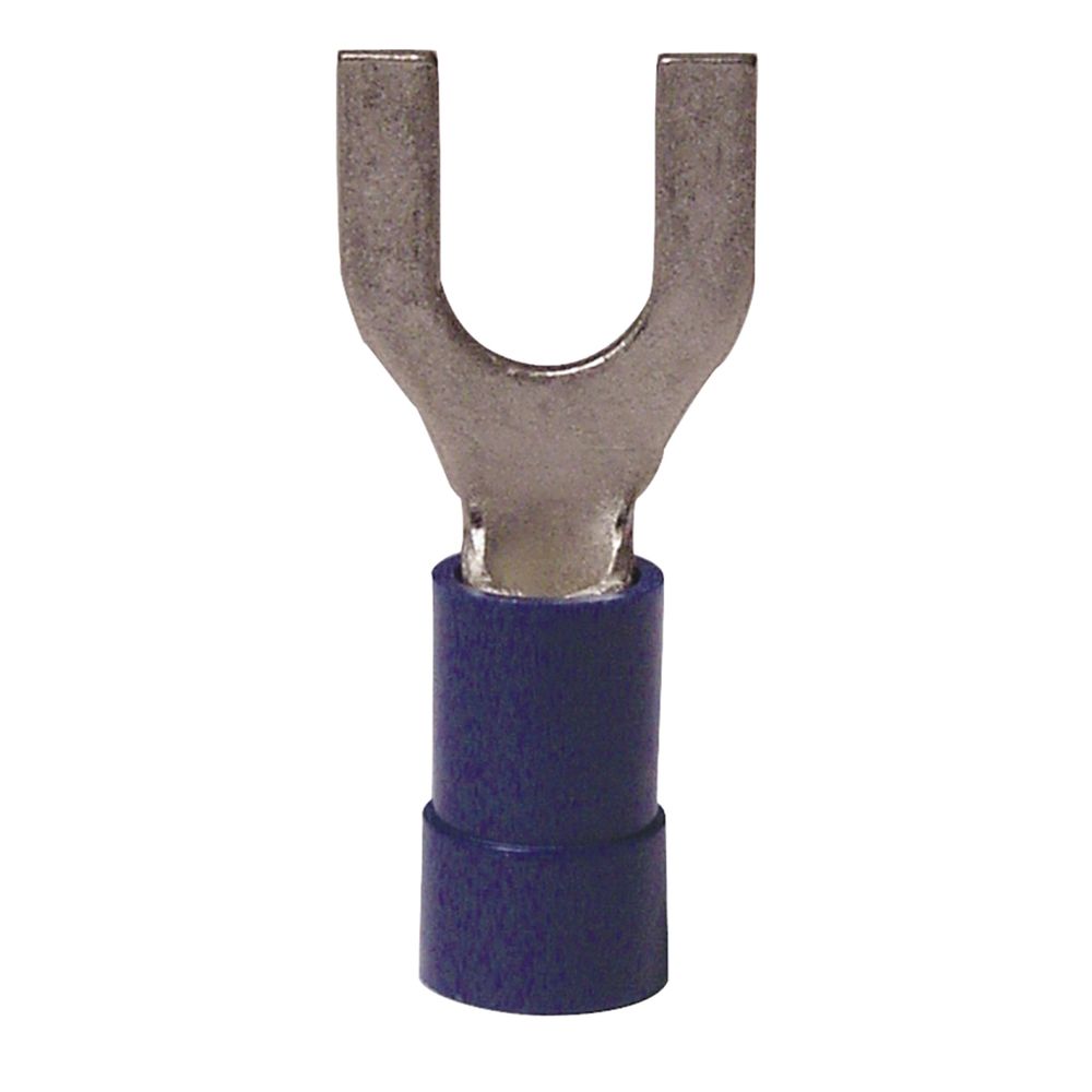 Gardner Bender 16 to 14 AWG #4 to #6 Stud Vinyl Insulated Spade Terminal, 100-Pack