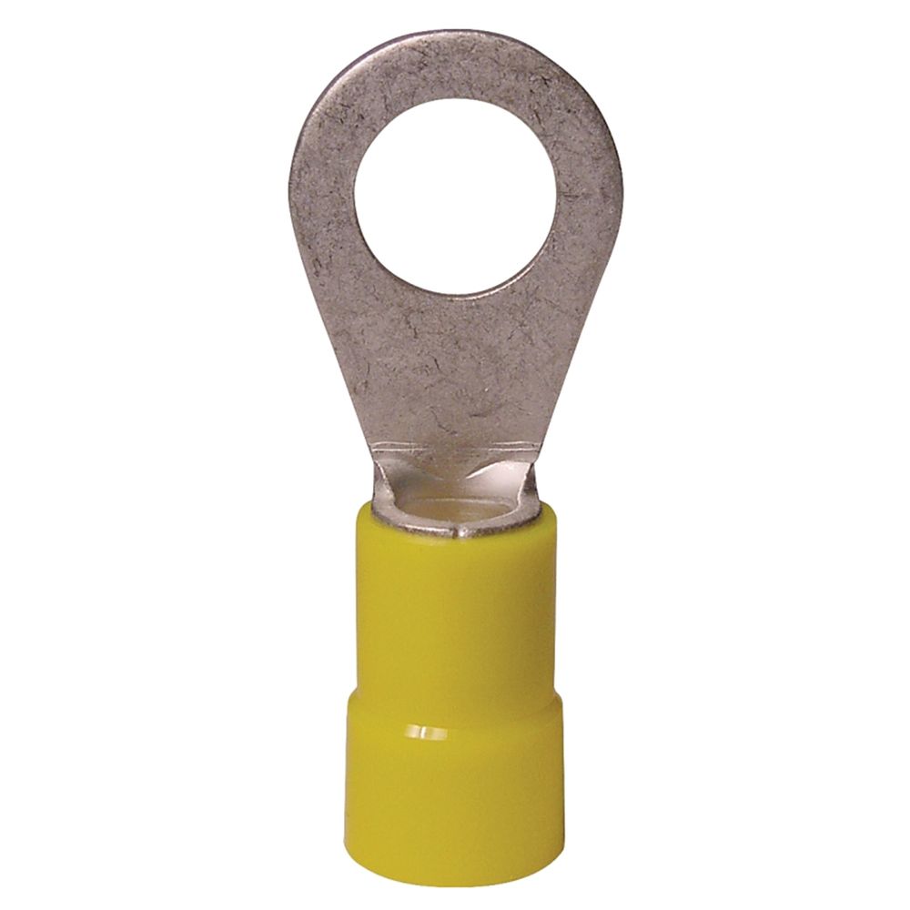 Gardner Bender 12-10 AWG 1/4 in. Ring Terminal, 50-Piece