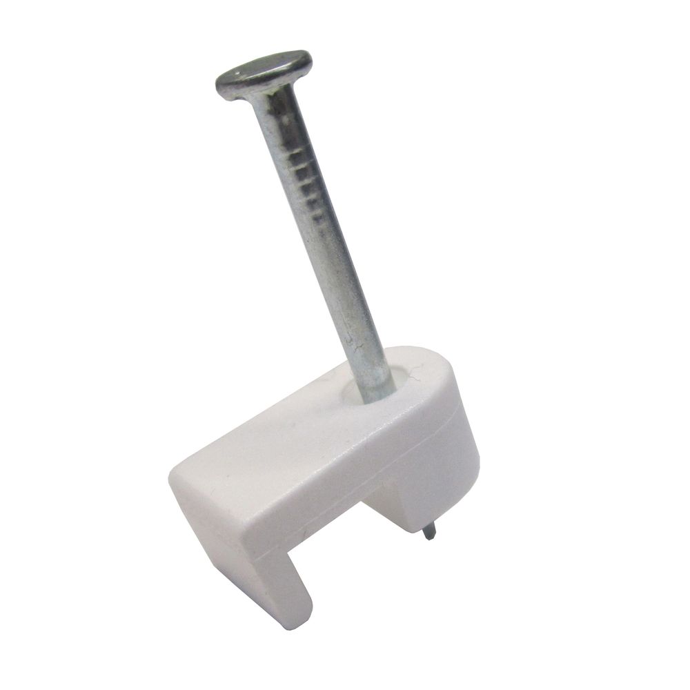 Gardner Bender 3/16 in. White Low-Voltage Cable Staple