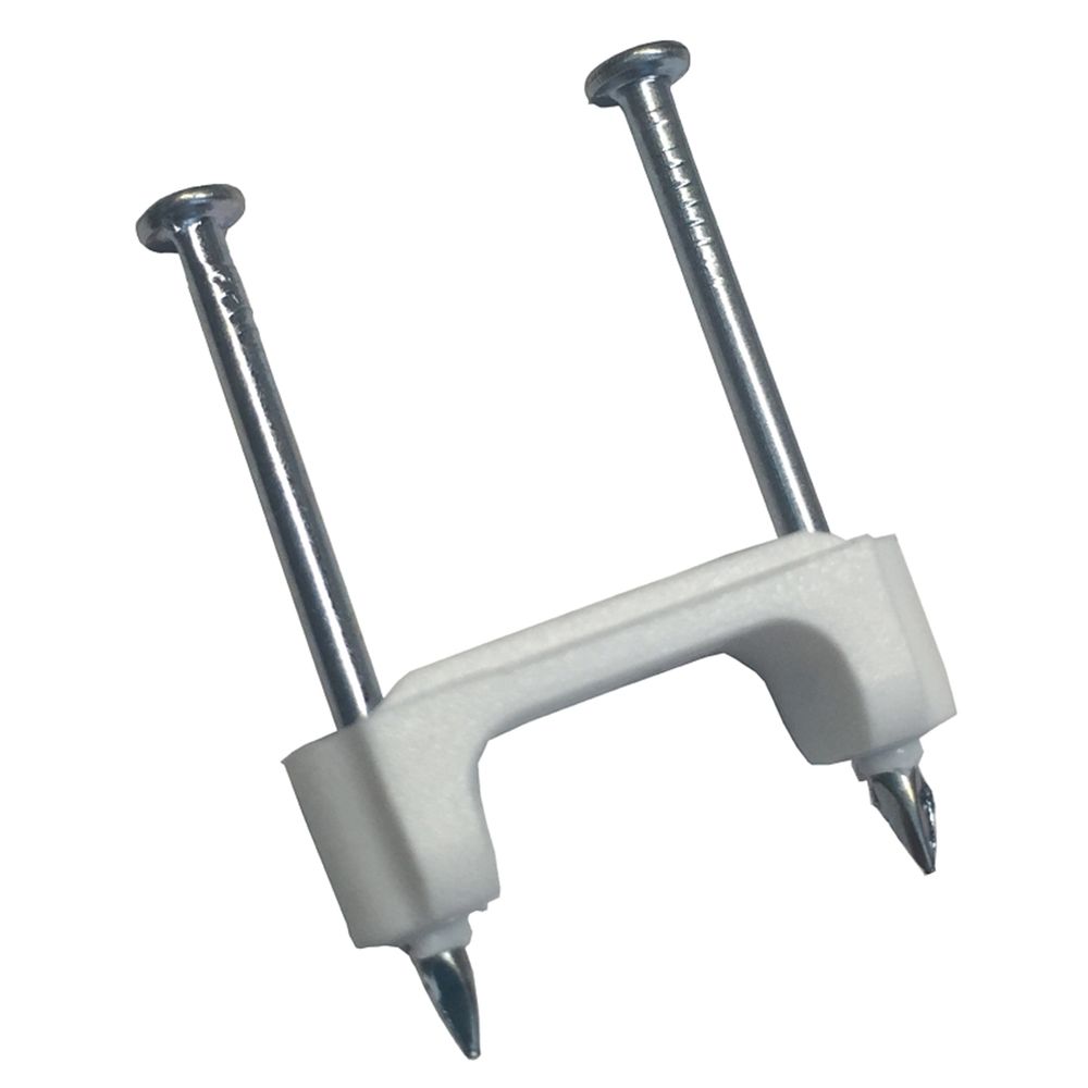 Gardner Bender 1/2 in. Insulated Plastic Cable Staple, 15-Pack