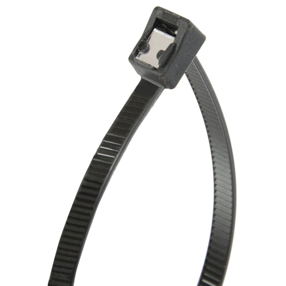 Gardner Bender 14 in. 50 lb. Black Self-Cutting Cable Tie