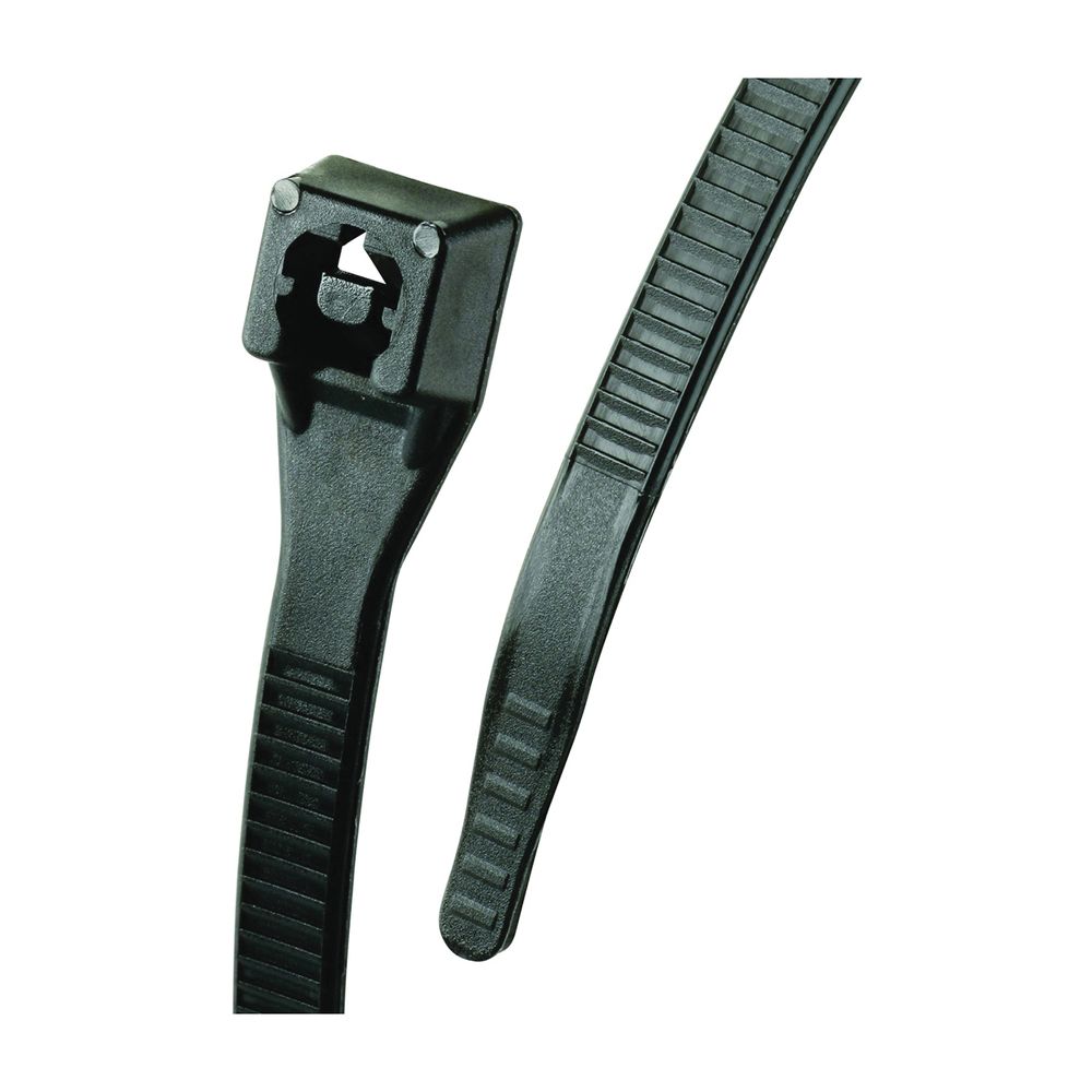 Gardner Bender 8 in. 50 lb. Black Xtreme Cable Tie, 100-Pack