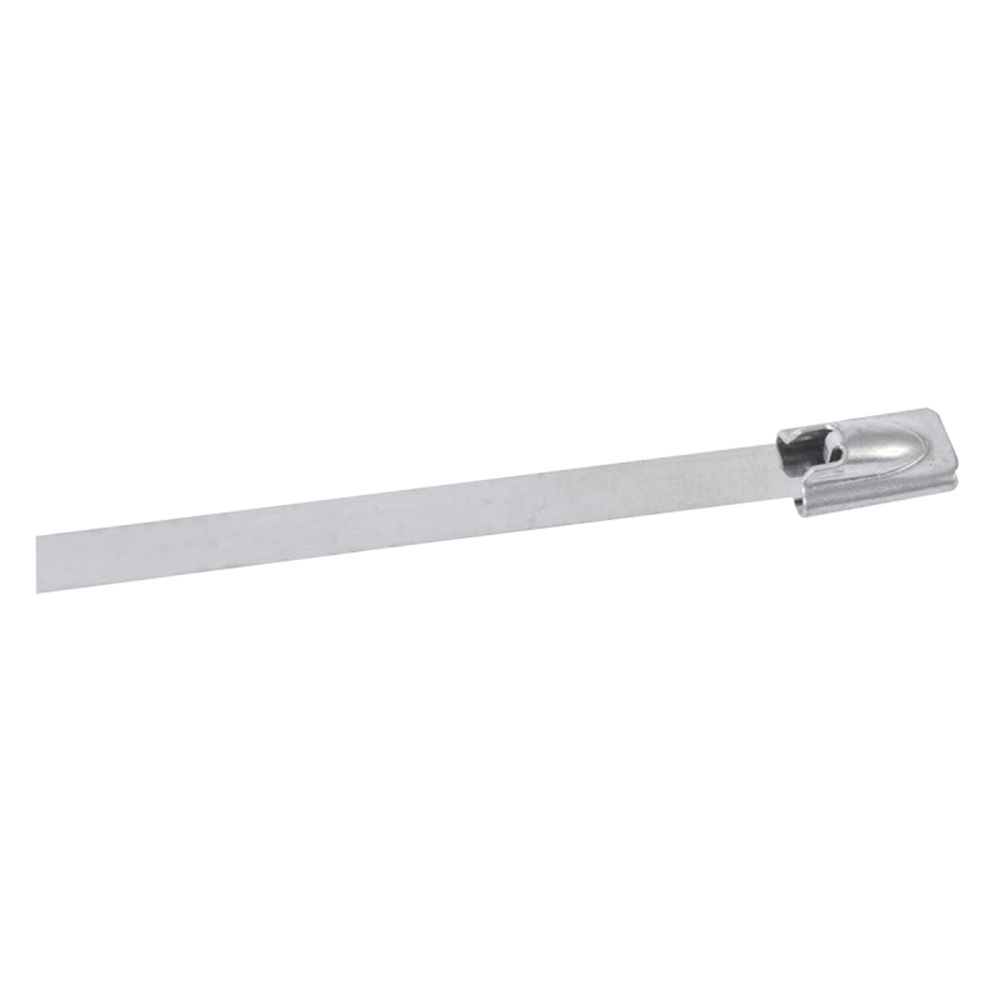 Gardner Bender 11 in. 100 lb. Stainless Steel Cable Tie, 10-Pack