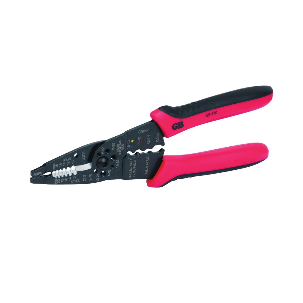 Gardner Bender 8-1/2 in. Multi-Function Wire Stripper, Crimper, and Cutter