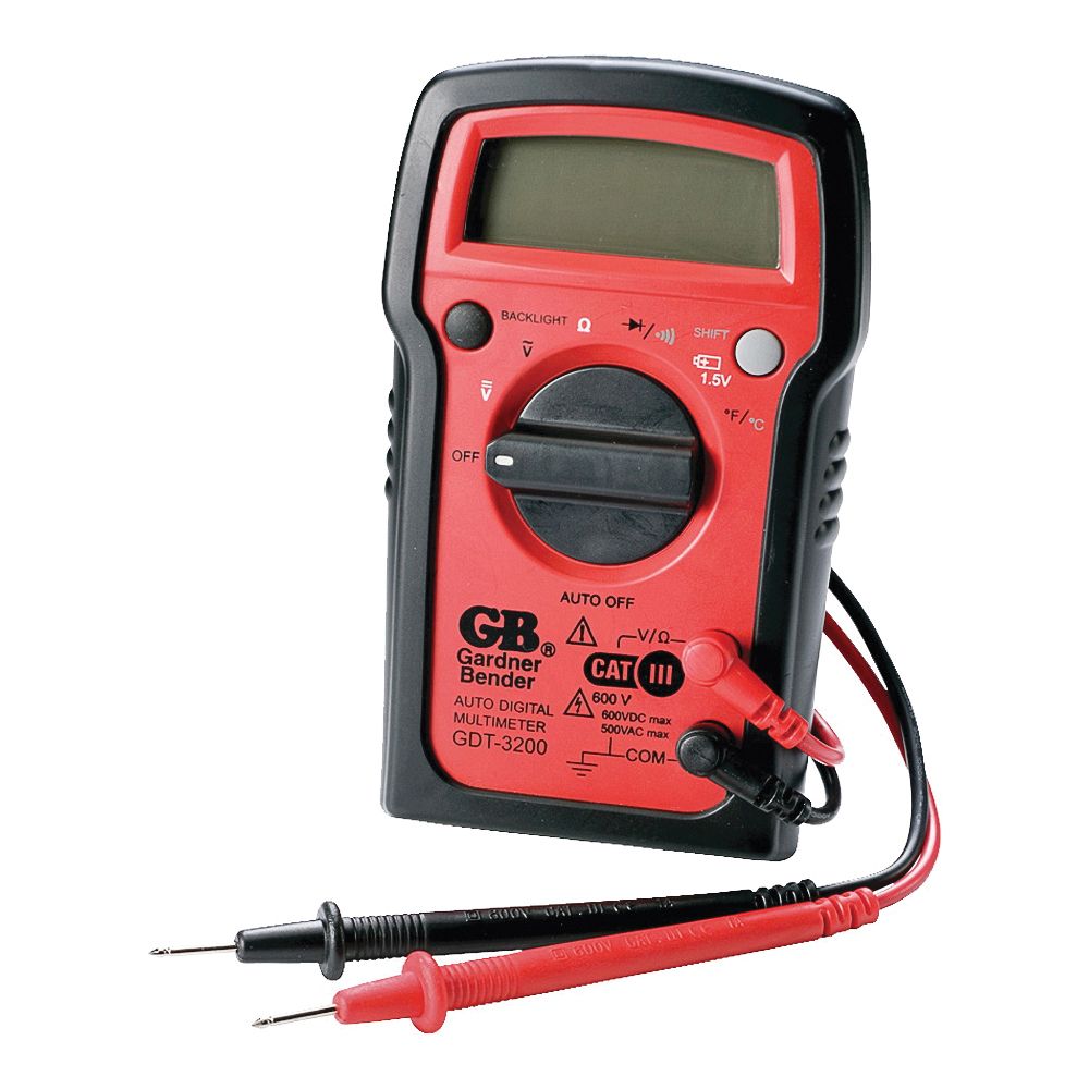 Gardner Bender 7-Function Auto-Ranging Digital Multimeter