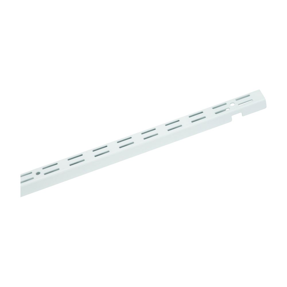 ClosetMaid 30 in. ShelfTrack Dual Slot Shelf Standard, White