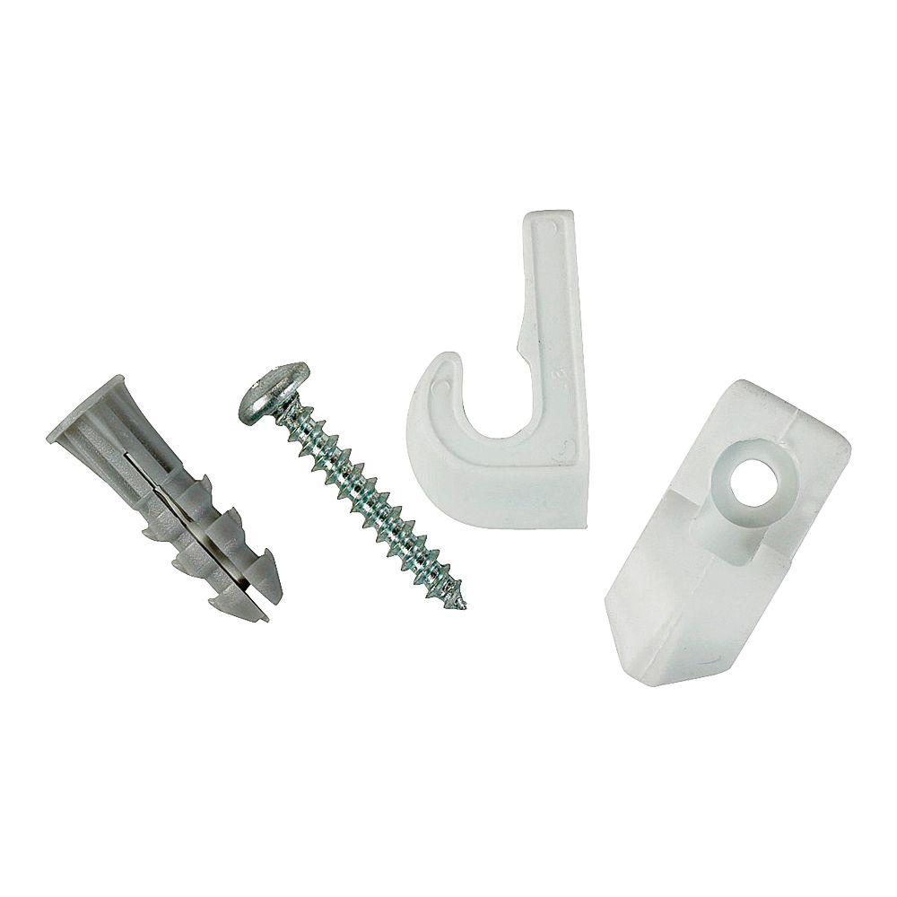 ClosetMaid Resin Wall Clip