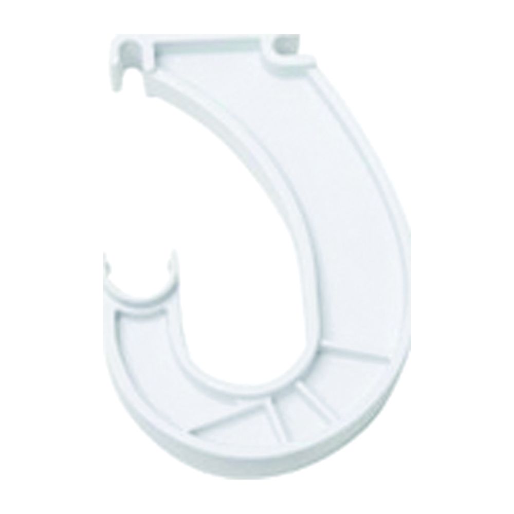 ClosetMaid White Resin Closet Rod Support