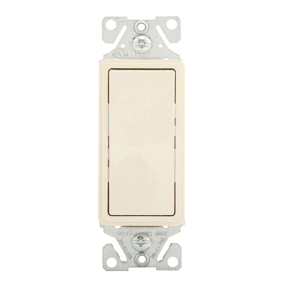 Eaton Wiring 15 AMP 120/277 V Single-Pole Rocker Switch