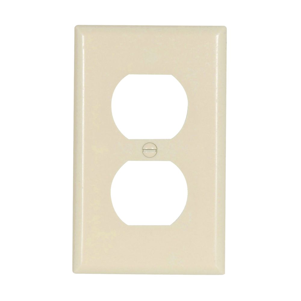 Eaton Wiring 1-Gang Duplex Receptacle Wallplate